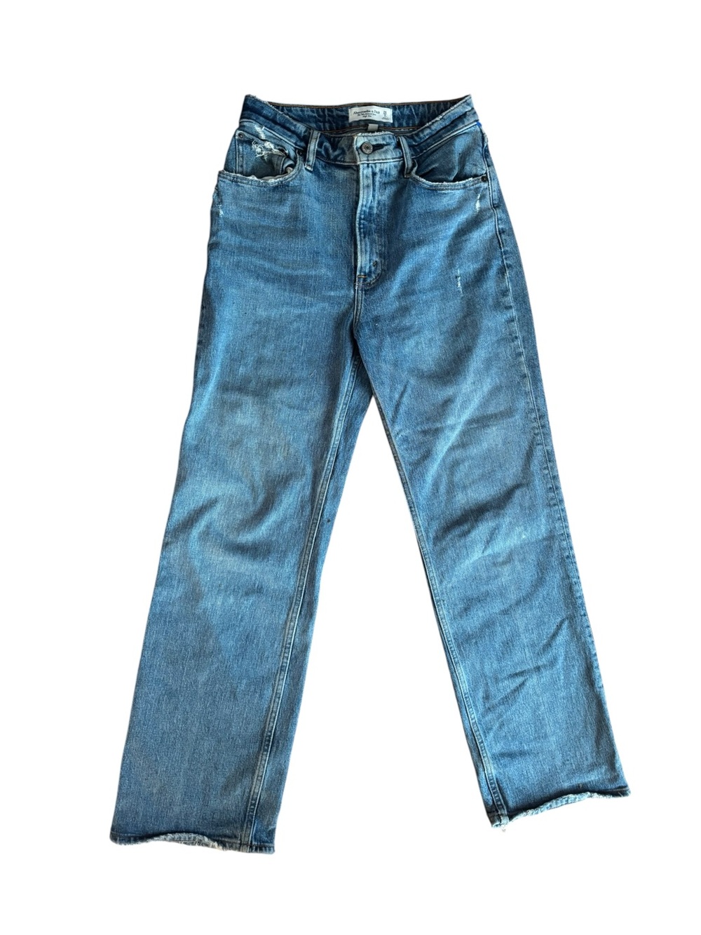 Abercrombie & Fitch Curve Love Jeans 90’s Relaxed Jean High Rise Size 26/2